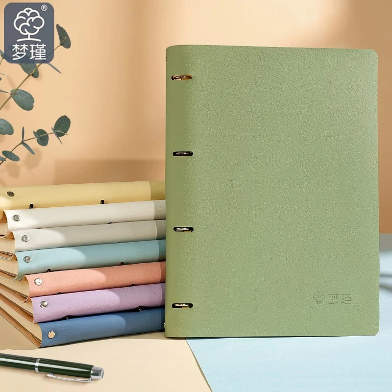 สมุดโน๊ตธุรกิจหนัง Loose Leaf