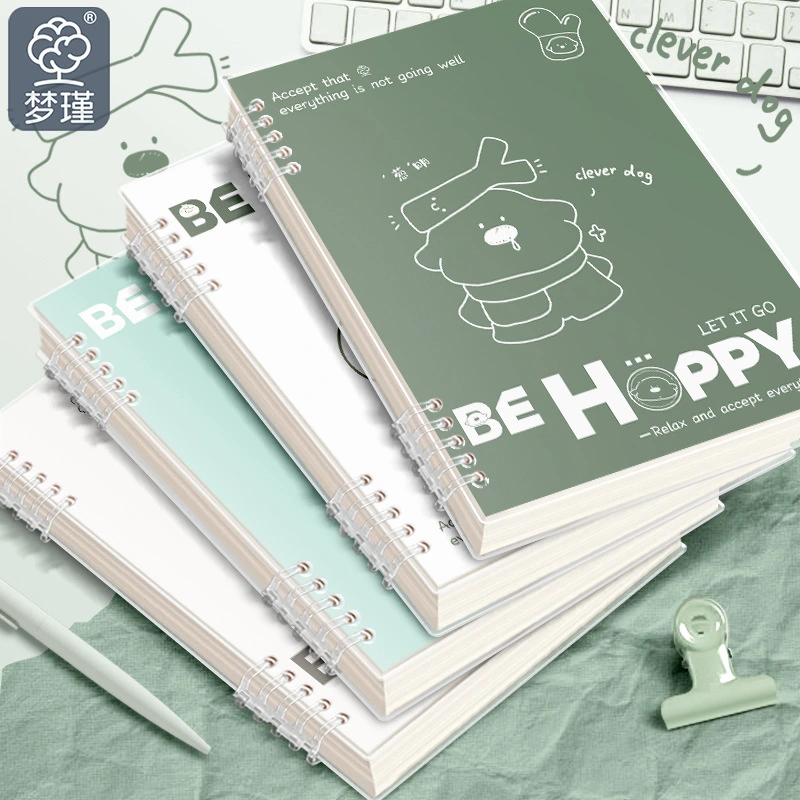 สมุดโน้ตแบบหลวมพร้อมวงเวียน
